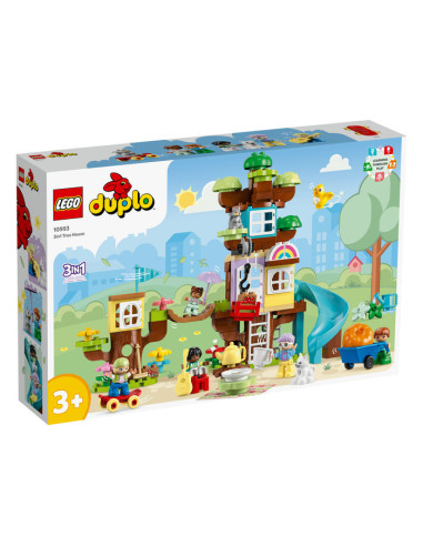 10993,LEGO DUPLO, Casa din copac 3 in 1, 10993, 126 piese 10993,LEGO DUPLO, Casa din copac 3 in 1, 10993, 126 piese