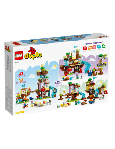 10993,LEGO DUPLO, Casa din copac 3 in 1, 10993, 126 piese 10993,LEGO DUPLO, Casa din copac 3 in 1, 10993, 126 piese