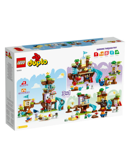 10993,LEGO DUPLO, Casa din copac 3 in 1, 10993, 126 piese 10993,LEGO DUPLO, Casa din copac 3 in 1, 10993, 126 piese