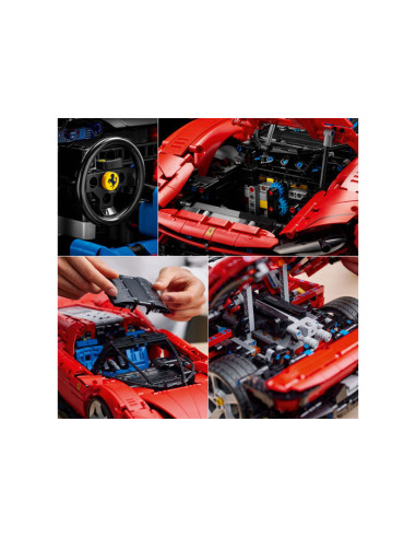 42143,LEGO Technic, Ferrari Daytona SP3, 42143, 3778 piese 42143,LEGO Technic, Ferrari Daytona SP3, 42143, 3778 piese