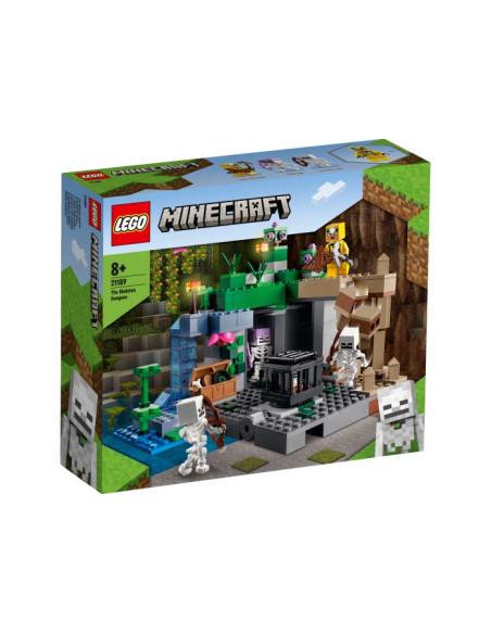 21189,LEGO Minecraft, Temnita cu schelete, 21189, 364 piese