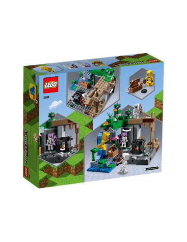 21189,LEGO Minecraft, Temnita cu schelete, 21189, 364 piese