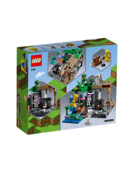 21189,LEGO Minecraft, Temnita cu schelete, 21189, 364 piese