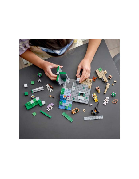 21189,LEGO Minecraft, Temnita cu schelete, 21189, 364 piese