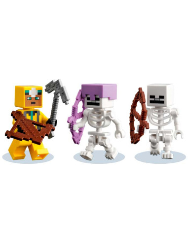 21189,LEGO Minecraft, Temnita cu schelete, 21189, 364 piese
