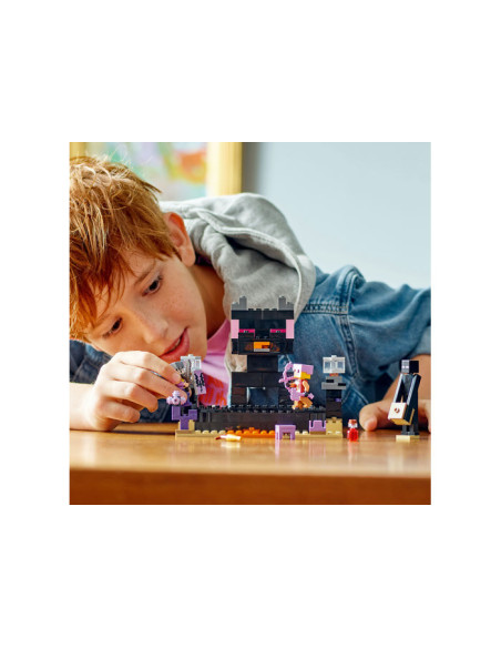 21242,LEGO Minecraft, Arena din End, 21242, 252 piese