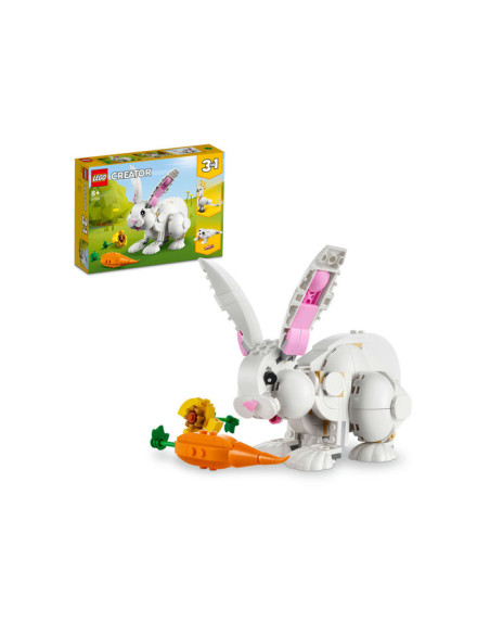 31133,LEGO Creator, Iepure alb, 31133, 258 piese