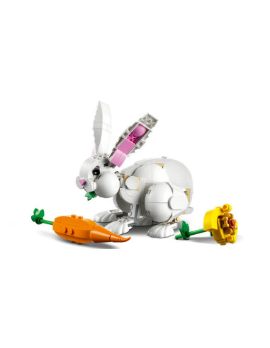 31133,LEGO Creator, Iepure alb, 31133, 258 piese