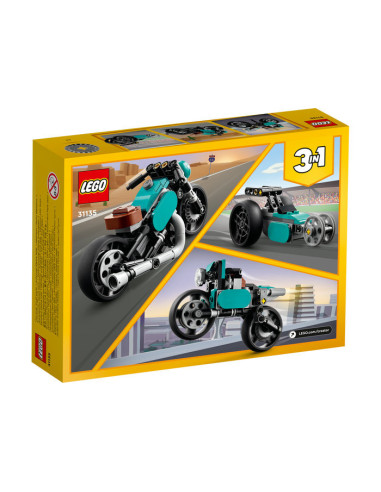 31135,LEGO Creator, Motocicleta vintage, 31135, 128 piese