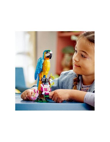 31136,LEGO Creator, Papagal exotic, 31136, 253 piese