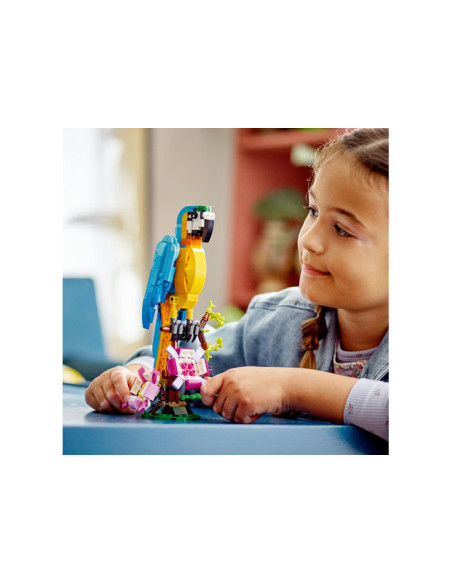 31136,LEGO Creator, Papagal exotic, 31136, 253 piese