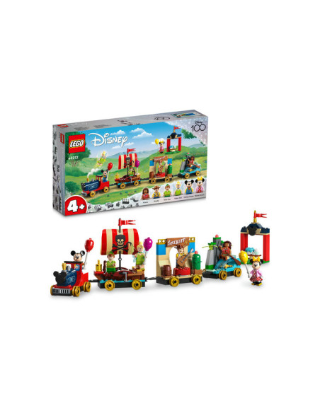 43212,LEGO Disney, Tren aniversar Disney, 43212, 200 piese