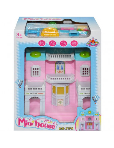 Casuta Plastic Cu Lumina Si Muzica,24295