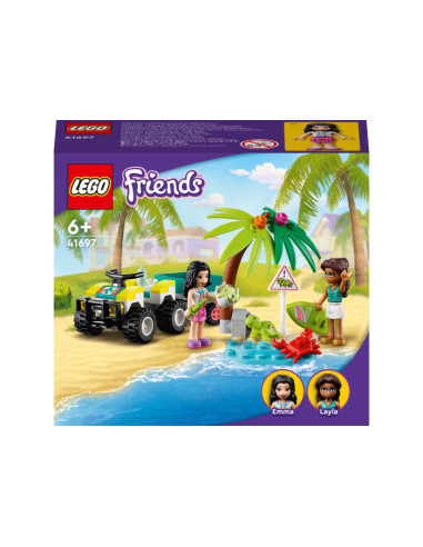 41697,LEGO Friends, Masina de ocrotire a testoaselor, 41697, 90 piese
