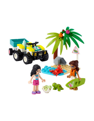 41697,LEGO Friends, Masina de ocrotire a testoaselor, 41697, 90 piese
