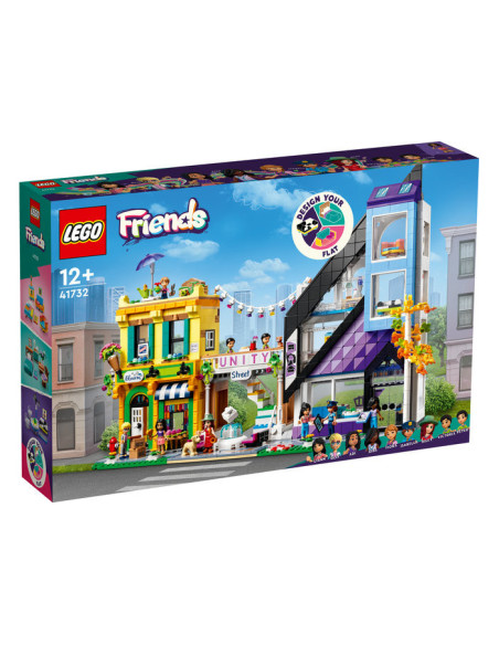 41732,LEGO Friends, Florarie si magazin de design in centrul orasului, 41732, 2010 piese