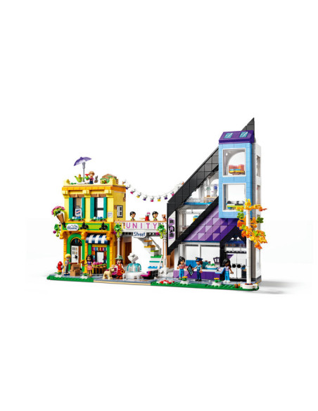 41732,LEGO Friends, Florarie si magazin de design in centrul orasului, 41732, 2010 piese