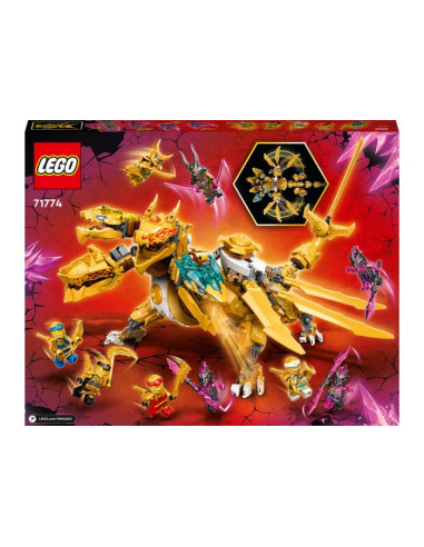 71774,LEGO Ninjago, Ultra Dragonul de Aur al lui Lloyd, 71774, 989 piese