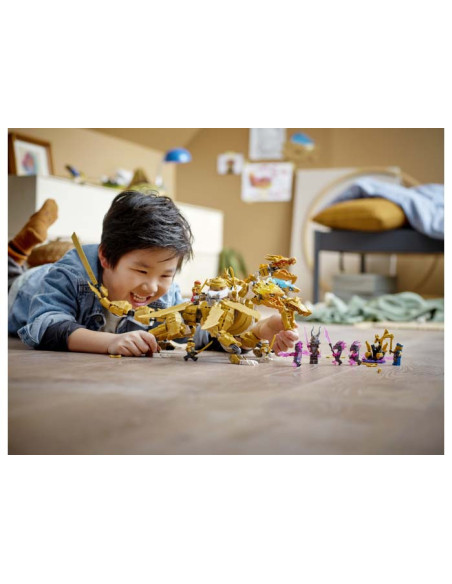 71774,LEGO Ninjago, Ultra Dragonul de Aur al lui Lloyd, 71774, 989 piese
