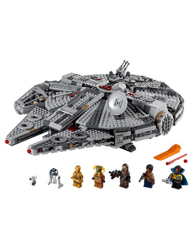 75257,LEGO Star Wars, Millennium Falcon, 75257, 1353 piese