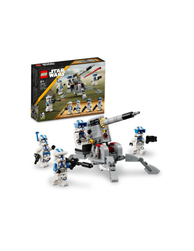 75345,LEGO Star Wars, Pachet de lupta Clone Troopers divizia 501, 75345, 119 piese