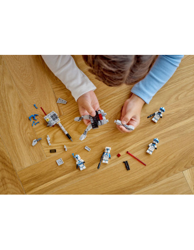 75345,LEGO Star Wars, Pachet de lupta Clone Troopers divizia 501, 75345, 119 piese