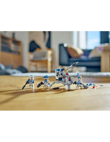75345,LEGO Star Wars, Pachet de lupta Clone Troopers divizia 501, 75345, 119 piese
