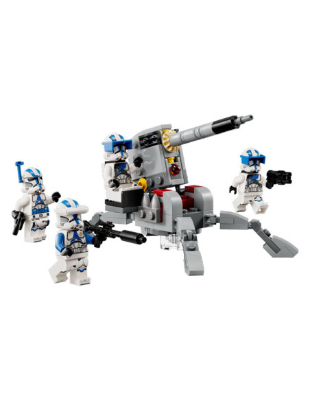 75345,LEGO Star Wars, Pachet de lupta Clone Troopers divizia 501, 75345, 119 piese