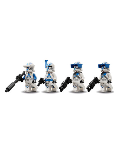 75345,LEGO Star Wars, Pachet de lupta Clone Troopers divizia 501, 75345, 119 piese