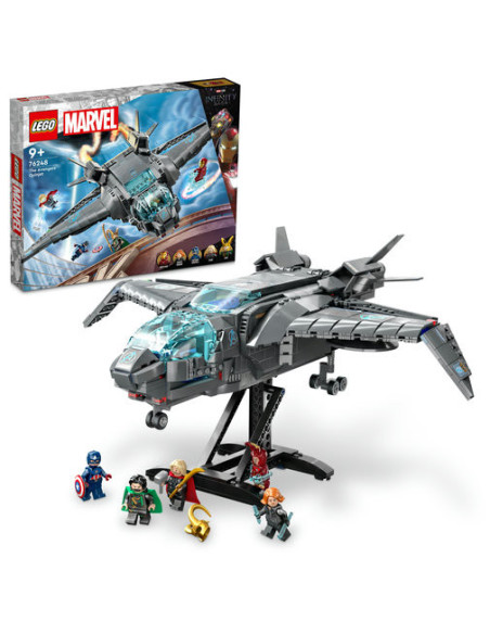 76248,LEGO Marvel Super Heroes, Quinjetul Avengers, 76248, 795 piese