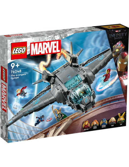 76248,LEGO Marvel Super Heroes, Quinjetul Avengers, 76248, 795 piese