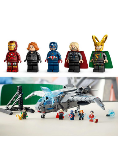 76248,LEGO Marvel Super Heroes, Quinjetul Avengers, 76248, 795 piese