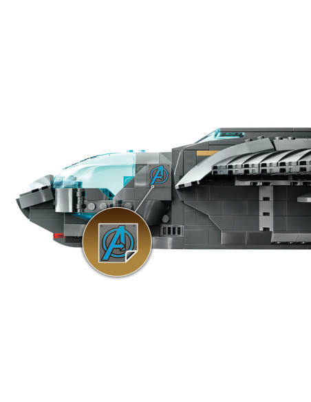 76248,LEGO Marvel Super Heroes, Quinjetul Avengers, 76248, 795 piese