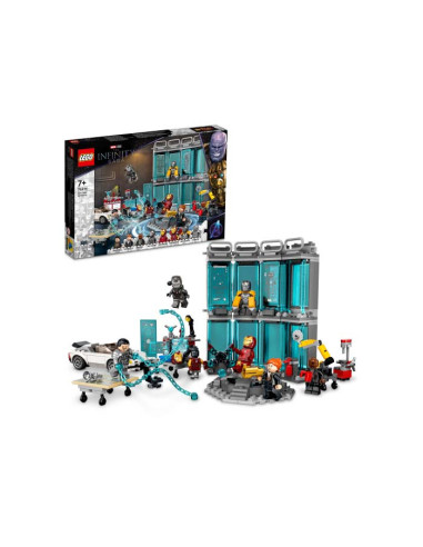 76216,LEGO Marvel Super Heroes, Sala Armurii, 76216, 496 piese