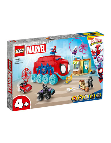 10791,LEGO Marvel Super Heroes, Sediul mobil al echipei Spidey, 10791, 187 piese