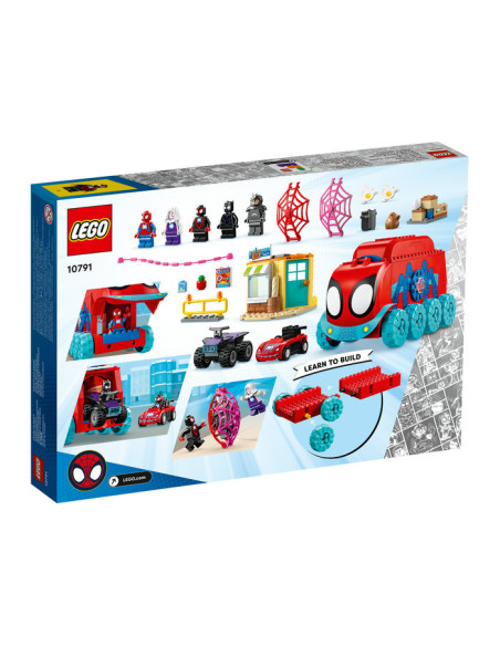 10791,LEGO Marvel Super Heroes, Sediul mobil al echipei Spidey, 10791, 187 piese