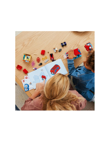 10791,LEGO Marvel Super Heroes, Sediul mobil al echipei Spidey, 10791, 187 piese