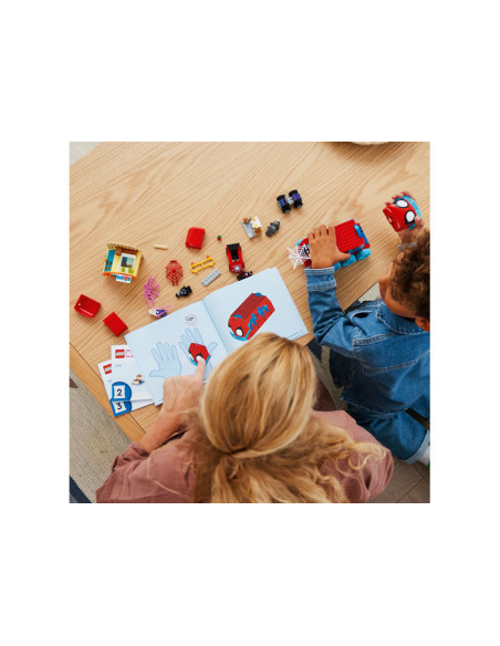 10791,LEGO Marvel Super Heroes, Sediul mobil al echipei Spidey, 10791, 187 piese