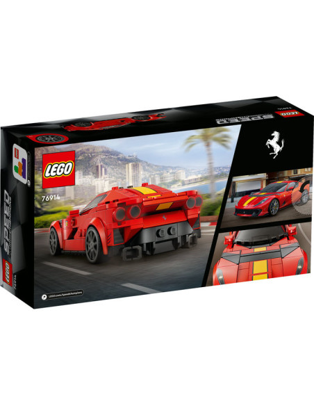 76914,LEGO Speed Champions, Ferrari 812 Competizione, 76914, 261 piese