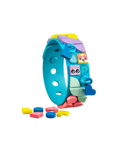 41801,LEGO DOTS, Bratara cu Animale de companie, 41801, 37 piese