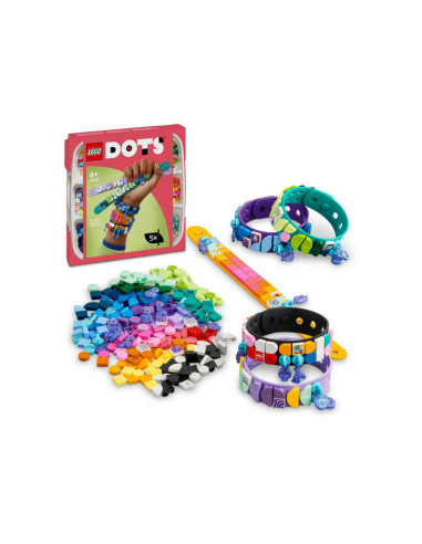 41807,LEGO DOTS, Mega pachet Designer de bratari, 41807, 388 piese