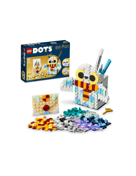 41809,LEGO DOTS, Suport pentru creioane Hedwig™, 41809, 518 piese