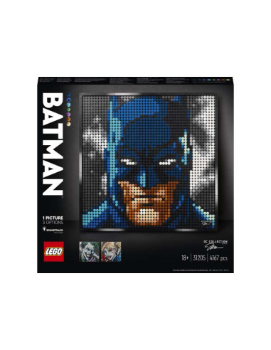 31205,LEGO Art, Batman, 31205, 4167 piese