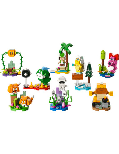 71413,LEGO Super Mario, Pachete cu personaje - Seria 6, 71413, 52 piese