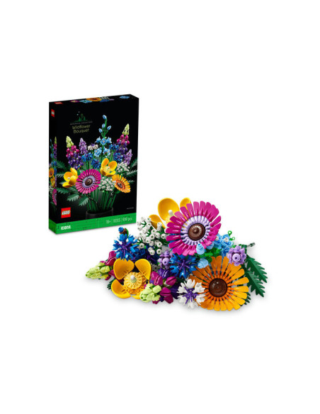 10313,LEGO Creator Expert, Buchet de flori de camp, 10313, 939 piese 10313,LEGO Creator Expert, Buchet de flori de camp, 10313, 939 piese