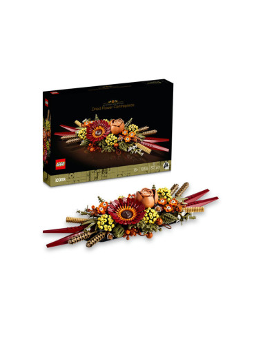 10314,LEGO Creator Expert, Ornament din flori uscate, 10314, 812 piese
