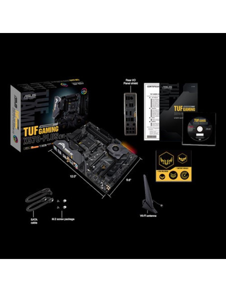 TUF GAM X570-PLUS (WI-FI),MB AMD X570 SAM4 ATX/TUF GAM X570-PLUS (WI-FI) ASUS
