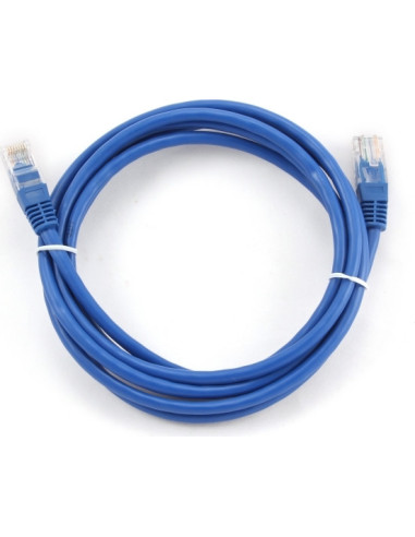 RY-PP12-2M/B,PATCH CORD UTP GEMBIRD Cat5e, cupru-aluminiu, 2 m, albastru, AWG26, "PP12-2M/B"