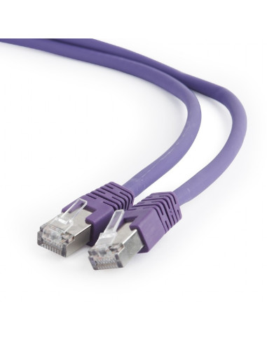 RY-PP6A-LSZHCU-V-0.5M,PATCH CORD S/FTP GEMBIRD Cat6a, LSZH, cupru, 0.5 m, violet, AWG27, dublu ecranat "PP6A-LSZHCU-V-0.5M"