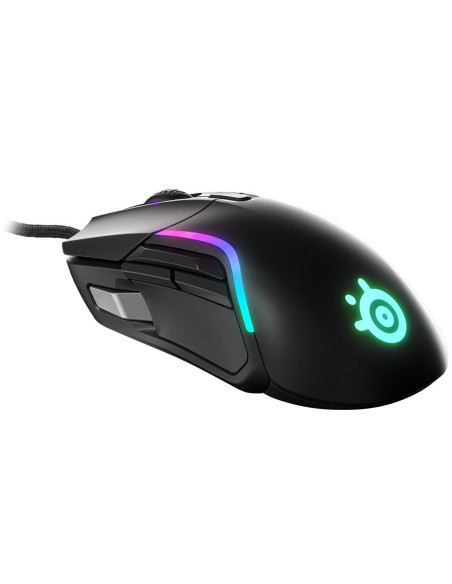 S62551,SteelSeries I Rival 5 I Gaming Mouse I Lightweight 85g / TrueMove Air precision optical sensor / Golden Micro IP54 Switch